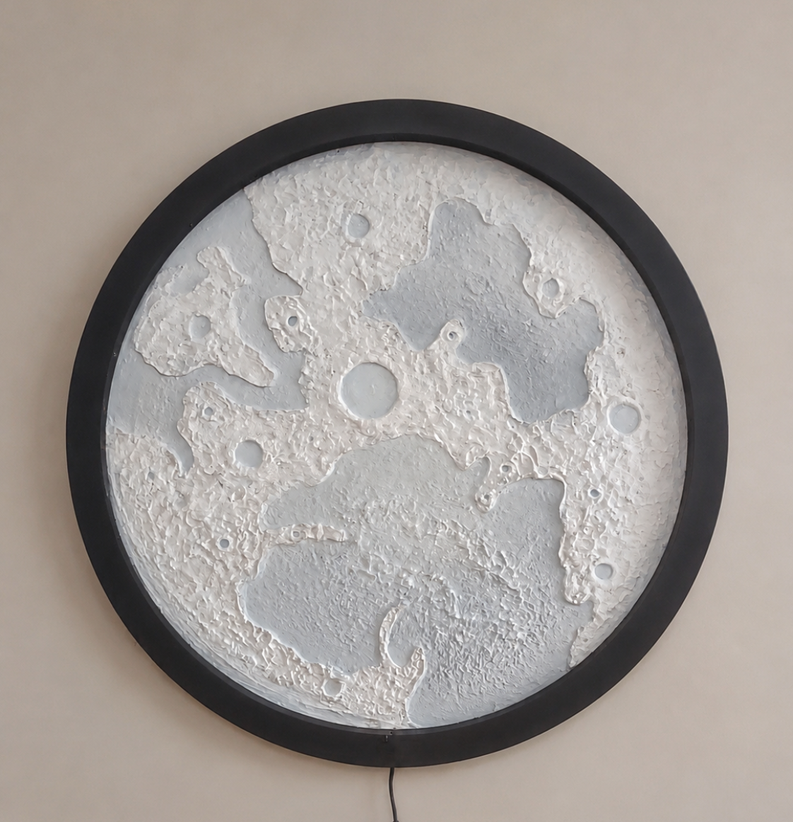 3D Moon Wall Lamp