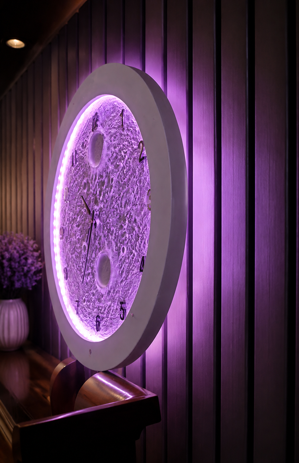 RGB Moon Clock