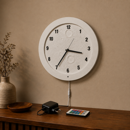 RGB Moon Clock